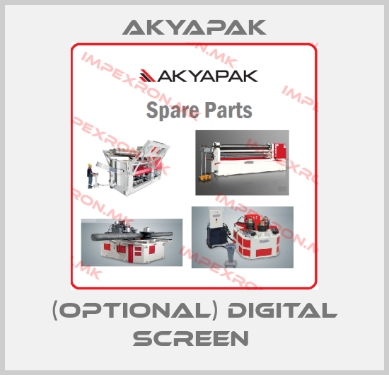 Akyapak-(OPTIONAL) DIGITAL SCREEN price