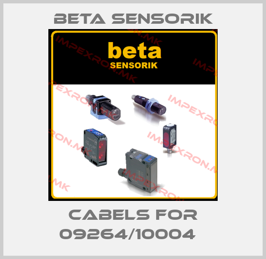 Beta Sensorik-Cabels for 09264/10004  price