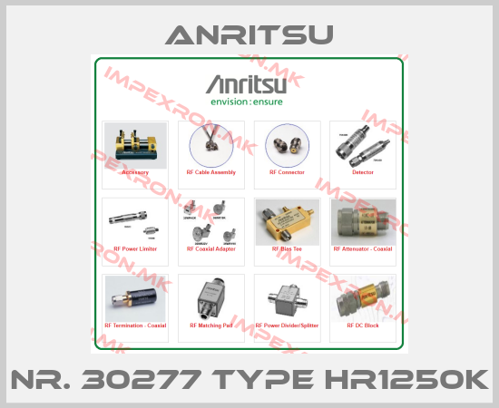 Anritsu-Nr. 30277 Type HR1250Kprice