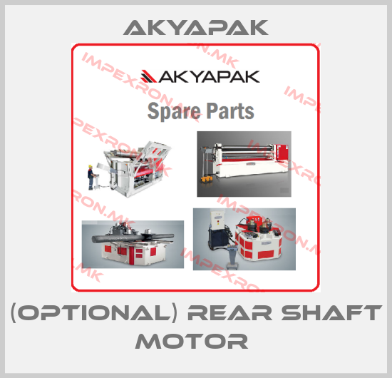 Akyapak-(OPTIONAL) REAR SHAFT MOTOR price