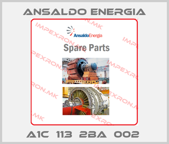ANSALDO ENERGIA-A1c  113  2BA  002 price