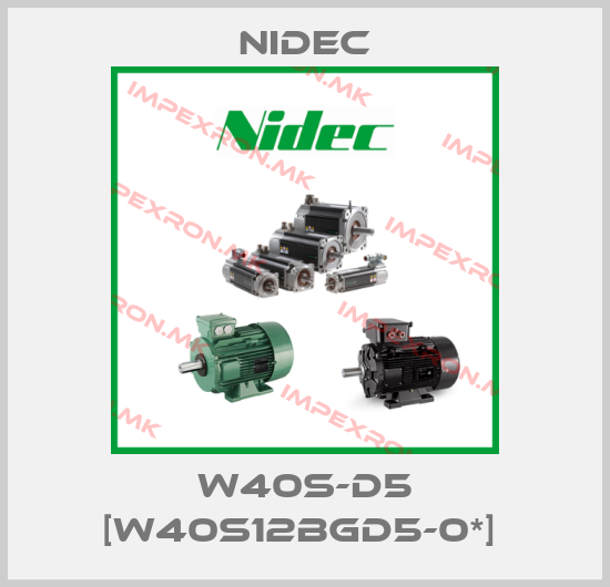 Nidec-W40S-D5 [W40S12BGD5-0*] price
