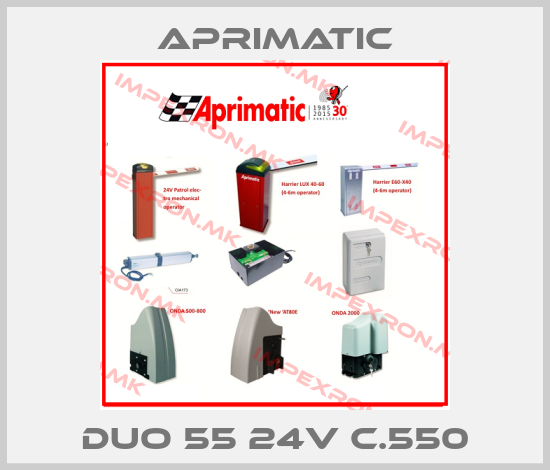 Aprimatic-DUO 55 24V C.550price