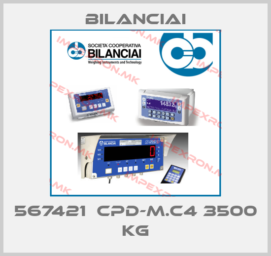 Bilanciai-567421  CPD-M.C4 3500 kgprice