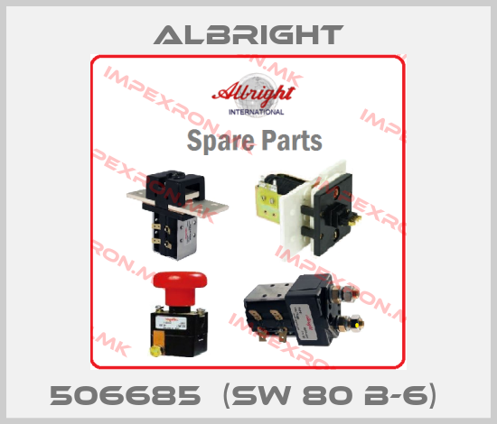 Albright-506685  (SW 80 B-6) price