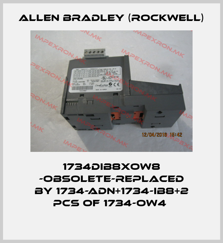 Allen Bradley (Rockwell)-1734DIB8XOW8 -obsolete-replaced by 1734-ADN+1734-IB8+2 pcs of 1734-OW4 price
