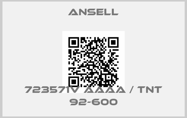Ansell-723571v AAAA / TNT 92-600price