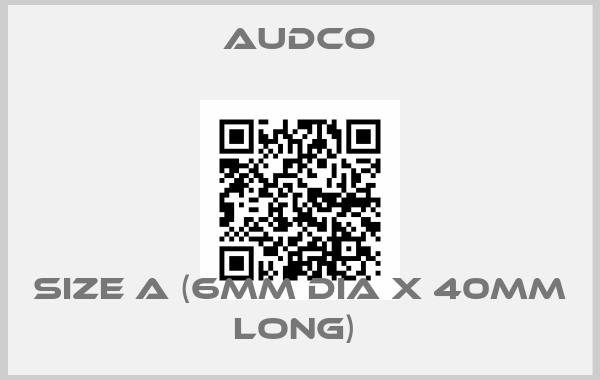 Audco-Size A (6mm Dia x 40mm long) price