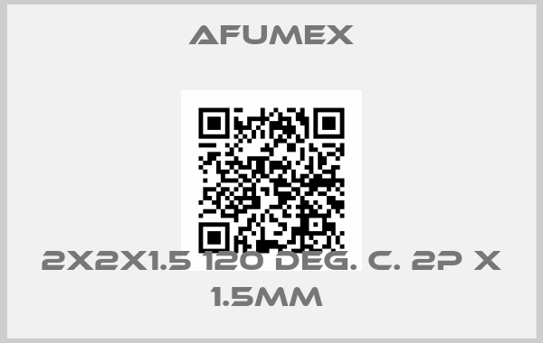 AFUMEX- 2X2X1.5 120 DEG. C. 2P X 1.5mm price