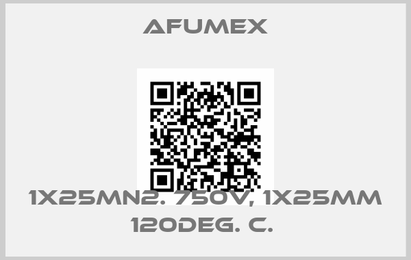 AFUMEX-1X25Mn2. 750V, 1X25mm 120DEG. C. price