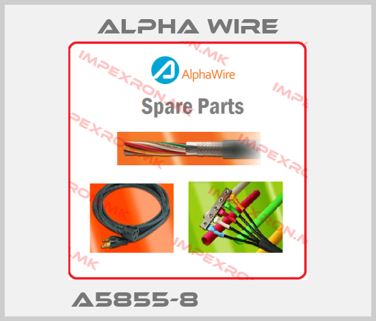 Alpha Wire-A5855-8              price