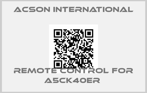 Acson International Europe