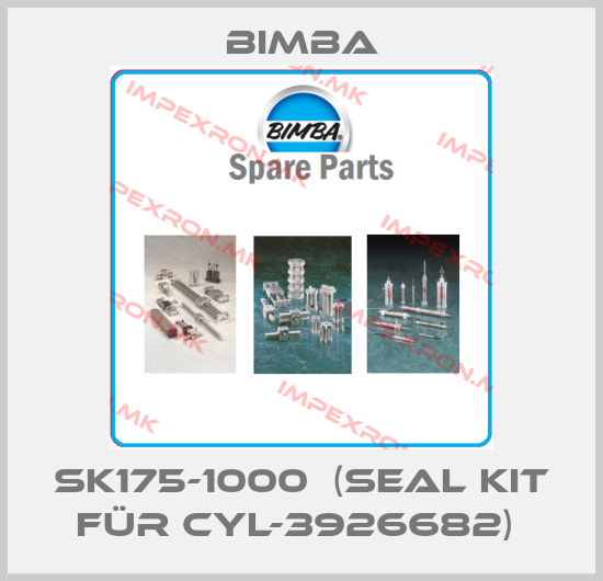 Bimba-SK175-1000  (Seal kit für CYL-3926682) price