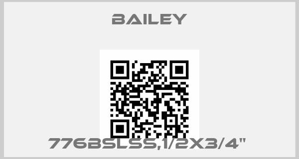 Bailey-776BSLSS,1/2X3/4" price