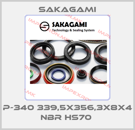 Sakagami-P-340 339,5X356,3X8X4 NBR HS70 price