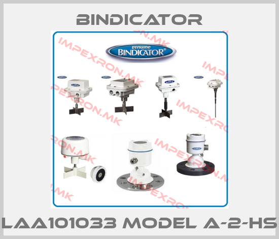 Bindicator-LAA101033 Model A-2-HSprice