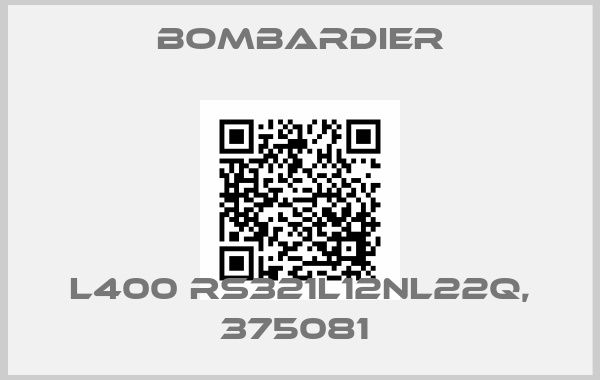 Bombardier-L400 RS321L12NL22Q, 375081 price