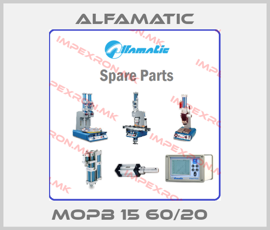 Alfamatic-MOPB 15 60/20  price
