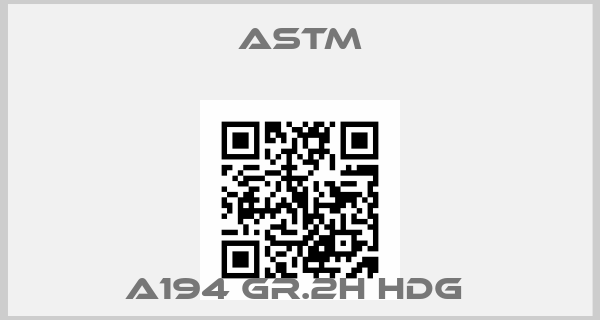 Astm-A194 GR.2H HDG price