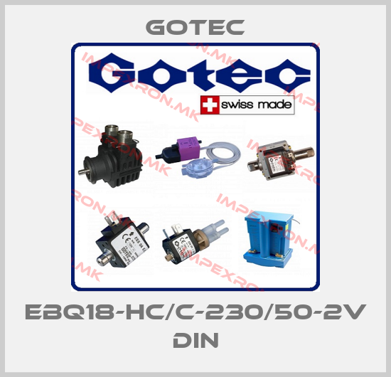 Gotec-EBQ18-HC/C-230/50-2V DINprice