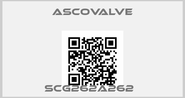 Ascovalve-SCG262A262  price