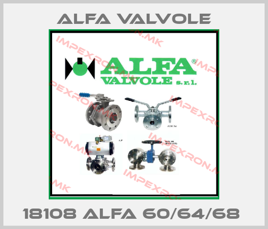 Alfa Valvole-18108 ALFA 60/64/68 price
