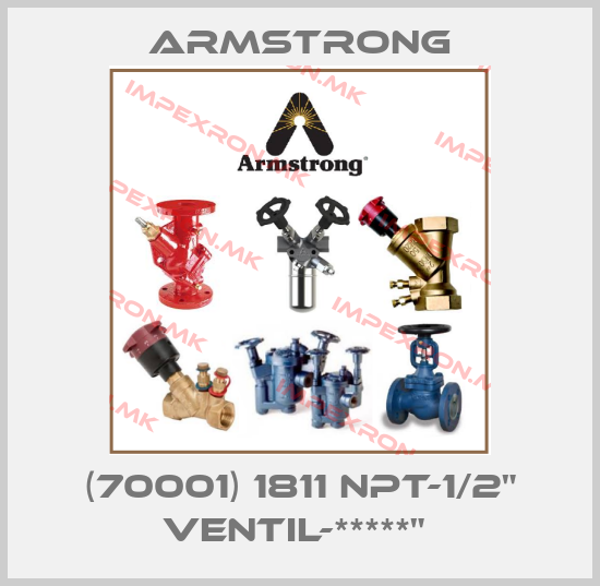 Armstrong-(70001) 1811 NPT-1/2" Ventil-*****" price