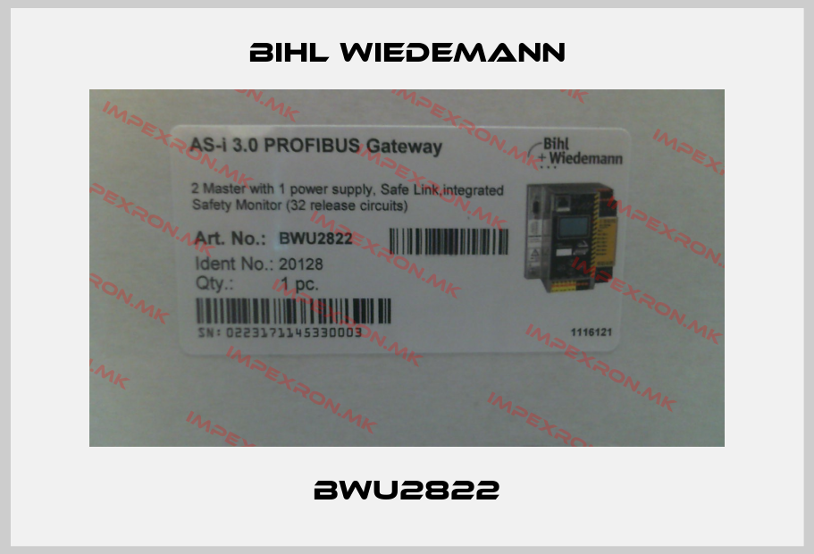 Bihl Wiedemann-BWU2822price