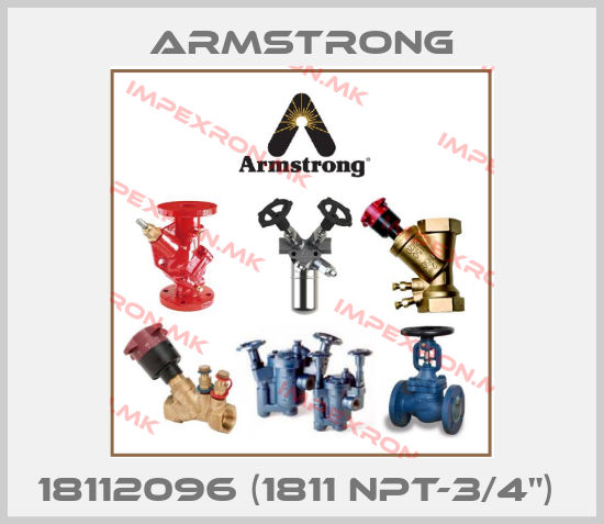 Armstrong-18112096 (1811 NPT-3/4") price