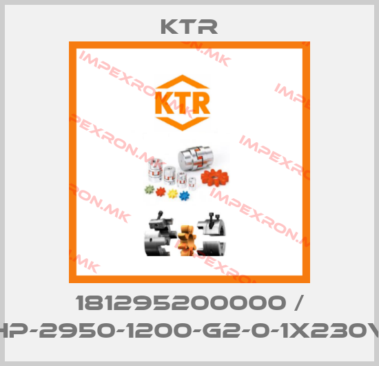 KTR-181295200000 / EHP-2950-1200-G2-0-1X230VLprice
