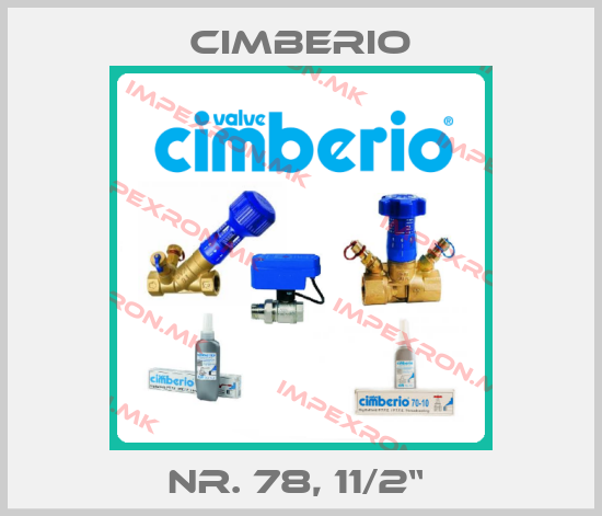 Cimberio-Nr. 78, 11/2“ price
