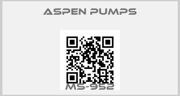 ASPEN Pumps-MS-952price