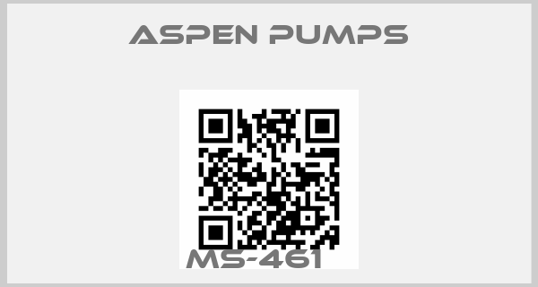 ASPEN Pumps-MS-461   price