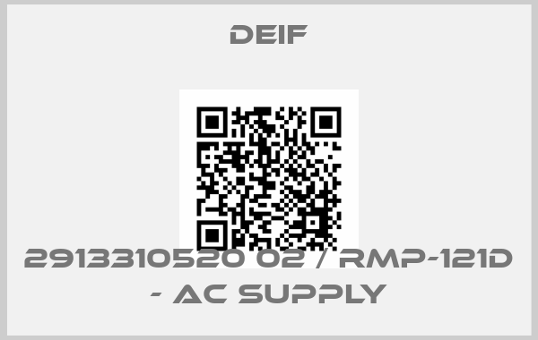 Deif-2913310520 02 / RMP-121D - AC supplyprice