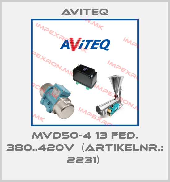 Aviteq-MVD50-4 13 FED. 380..420V  (Artikelnr.: 2231) price