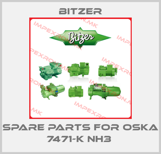 Bitzer-Spare parts for OSKA 7471-K NH3 price