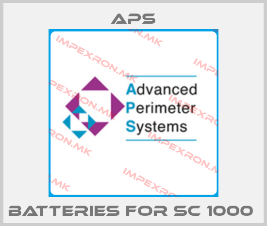 APS-batteries for SC 1000 price