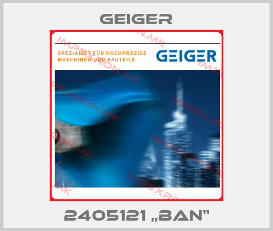 Geiger-2405121 „BAN“price