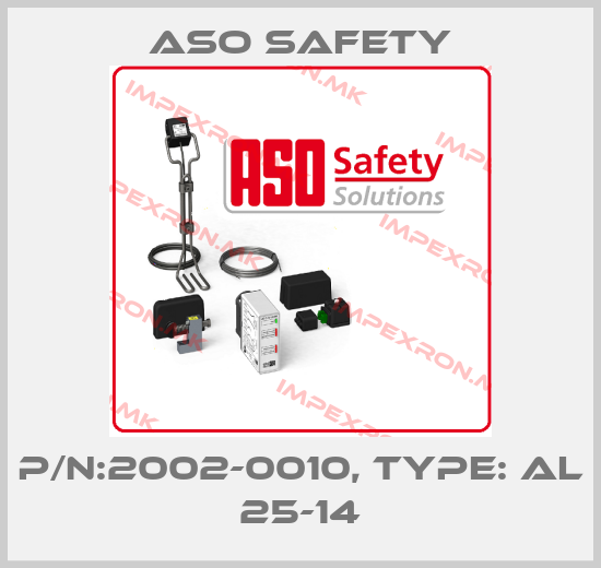 ASO SAFETY-p/n:2002-0010, Type: AL 25-14price