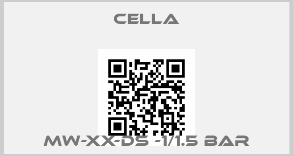 Cella-MW-XX-DS -1/1.5 barprice