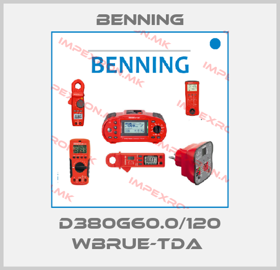 Benning-D380G60.0/120 WBRUE-TDA price