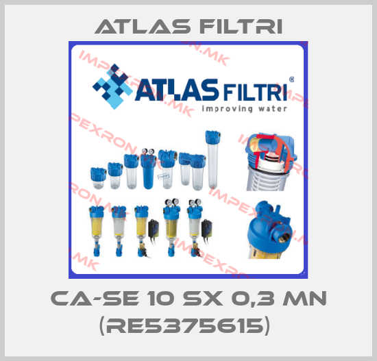 Atlas Filtri-CA-SE 10 SX 0,3 mn (RE5375615) price