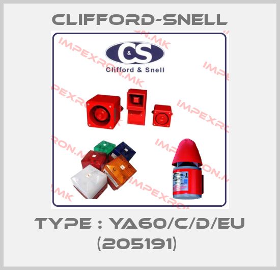 Clifford-Snell-Type : YA60/C/D/EU (205191) price