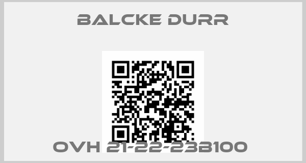Balcke Durr-OVH 21-22-23B100 price