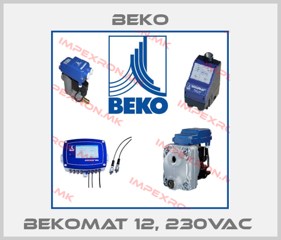 Beko-Bekomat 12, 230Vac price