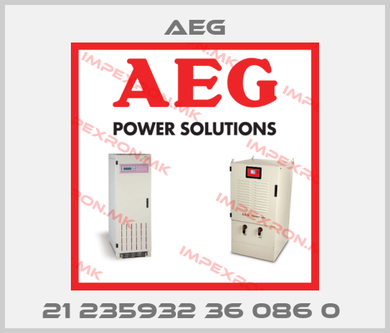 AEG-21 235932 36 086 0 price