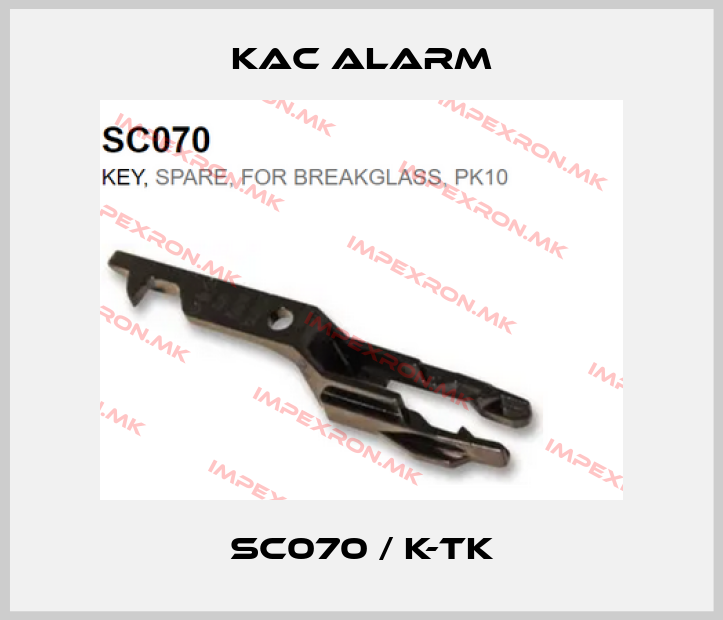 KAC Alarm-SC070 / K-TKprice