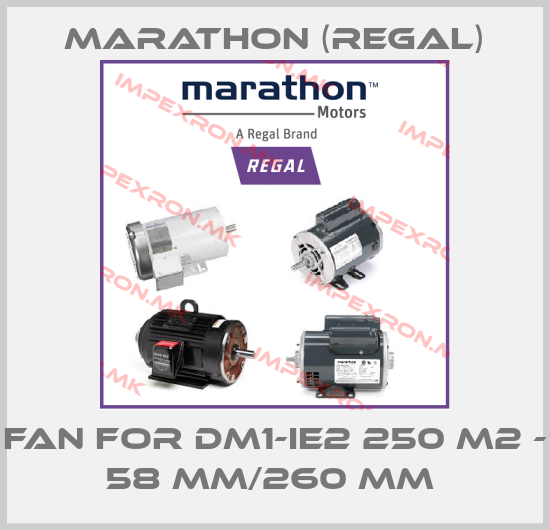 Marathon (Regal)-Fan for DM1-IE2 250 M2 - 58 mm/260 mm price