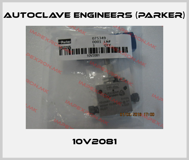 Autoclave Engineers (Parker)-10V2081price