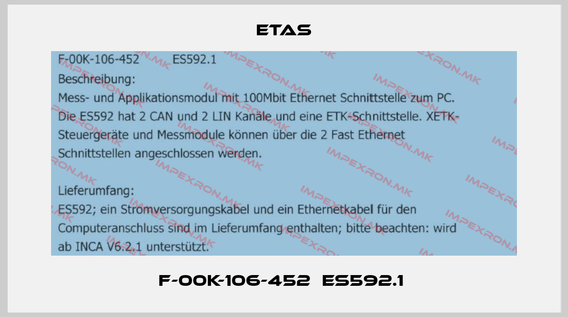 Etas Europe